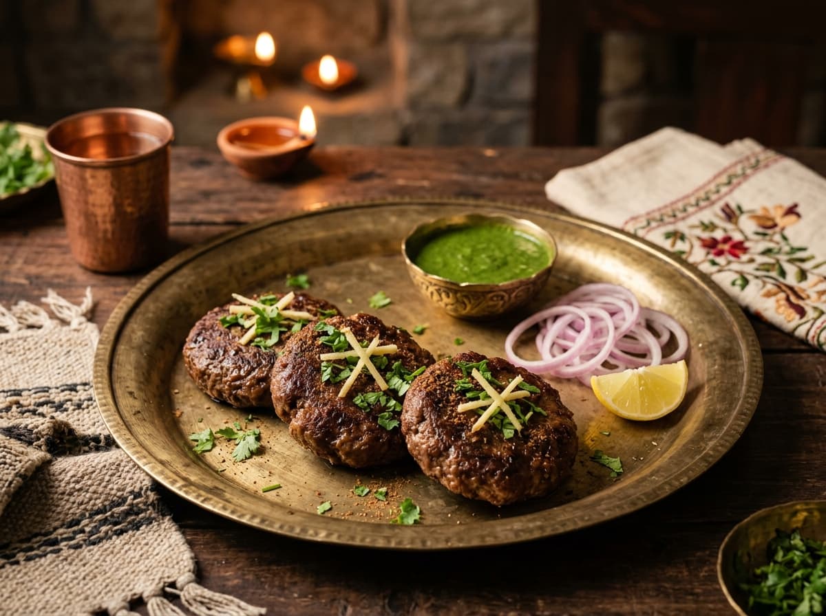 Galouti Kebab at Naushijaan Restaurant Lucknow