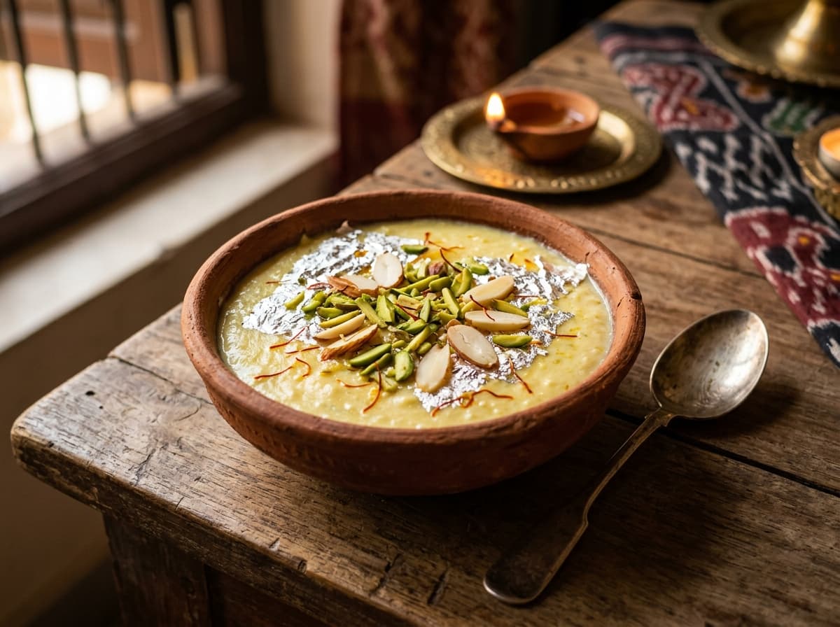 Mughlai Shahi Phirni at Naushijaan Restaurant Lucknow